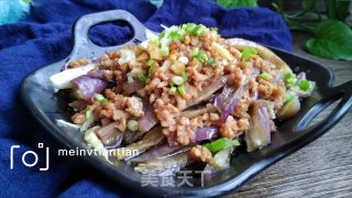 肉末手撕茄子的做法