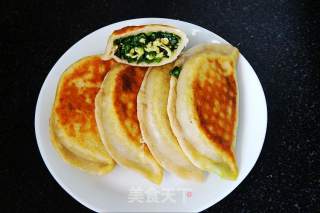 韭菜鸡蛋馅煎饺的做法