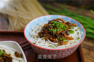 豆角肉丝米粉的做法