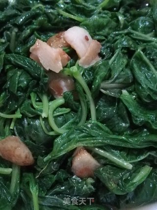 蒜香白苋菜的做法