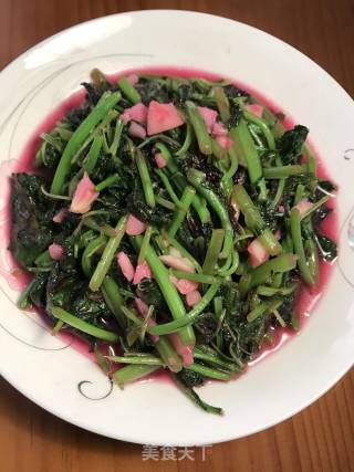 清炒苋菜的做法
