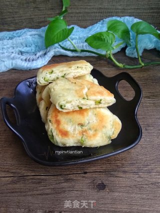 发面葱花饼的做法