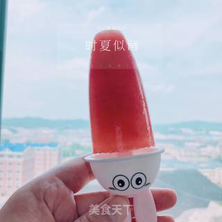 西瓜冰棍的做法