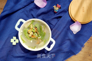 淡菜丝瓜汤的做法