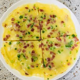 培根香葱蛋饼的做法