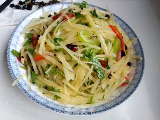 凉拌土豆丝的做法
