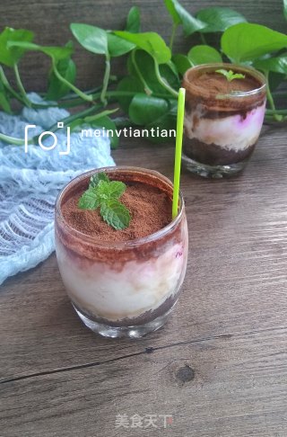 豆乳木糠杯的做法