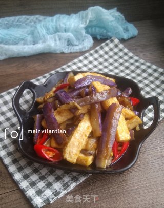 茄子烧豆腐的做法