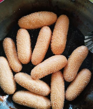 油蛋麻团的做法