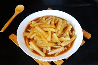 糖醋白萝卜条的做法