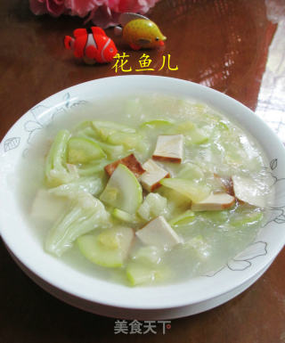 西葫芦香干花菜羹的做法