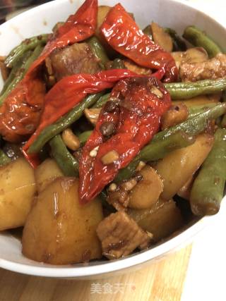 豆角（四季豆）炖土豆的做法