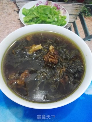 苦菜排骨汤的做法