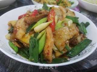 回锅肉馍馍的做法
