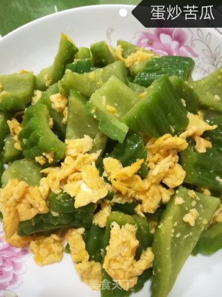 蛋炒苦瓜的做法