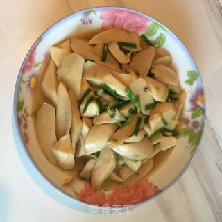 葱香杏鲍菇的做法