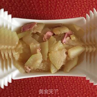 火腿冬瓜的做法