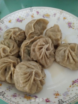 全麦虾仁角瓜蒸饺的做法