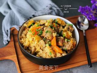 立秋贴秋膘～南瓜排骨焖饭