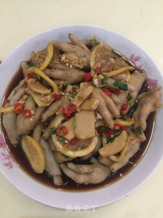 柠檬凤爪的做法