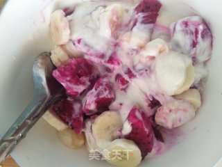 自制酸奶水果捞的做法