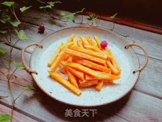 炸薯条的做法