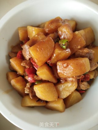 红烧土豆的做法