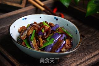 五花肉炒茄子的做法