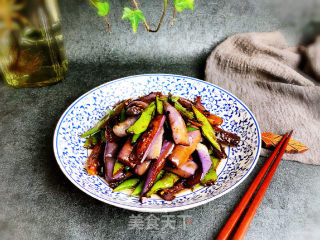 酱爆茄子刀豆#茄子#的做法