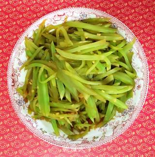 姜米莴苣丝的做法