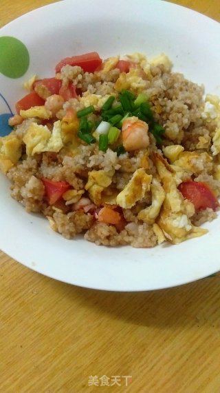 虾仁炒饭