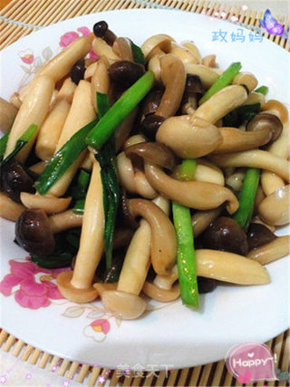 清炒海鲜菇的做法