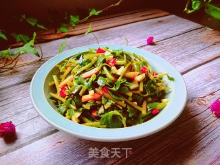 凉拌马齿苋的做法