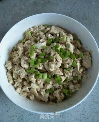 小葱拌豆腐的做法