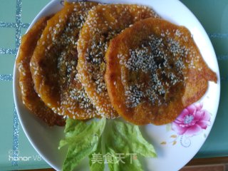 枣泥馅南瓜糯米饼的做法