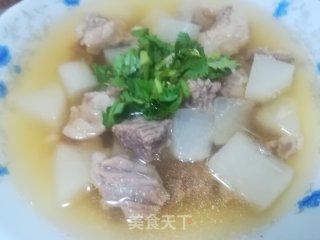 牛肉炖白萝卜的做法