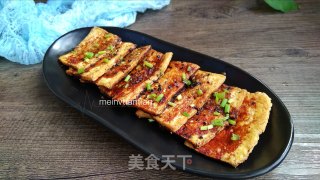 家常铁板豆腐的做法