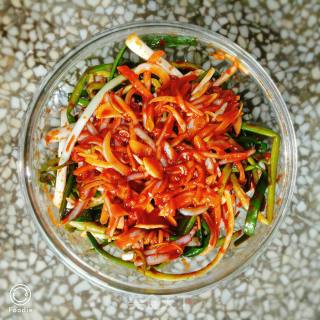 葱泡菜的做法