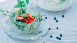 鲜花冰碗【初味日记】的做法