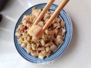 凉拌藕丁的做法