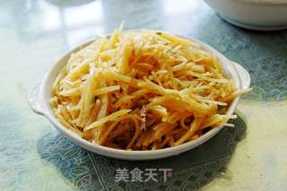 素炒土豆丝的做法