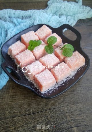 椰香西瓜凉糕的做法
