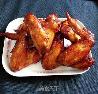 五香烤鸡翅的做法