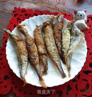 香煎多春鱼的做法