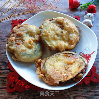 炸茄夹的做法