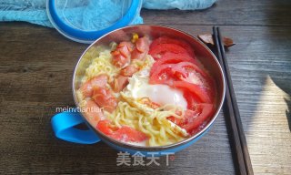 牛奶泡面的做法