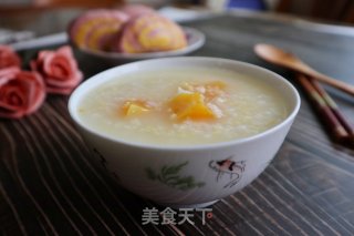 南瓜二米粥的做法