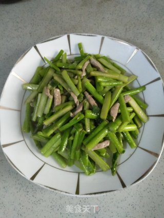 芦笋炒肉的做法