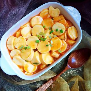 茄汁日本豆腐的做法