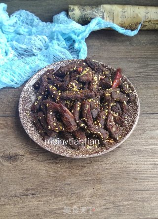 五香咖喱牛肉干的做法